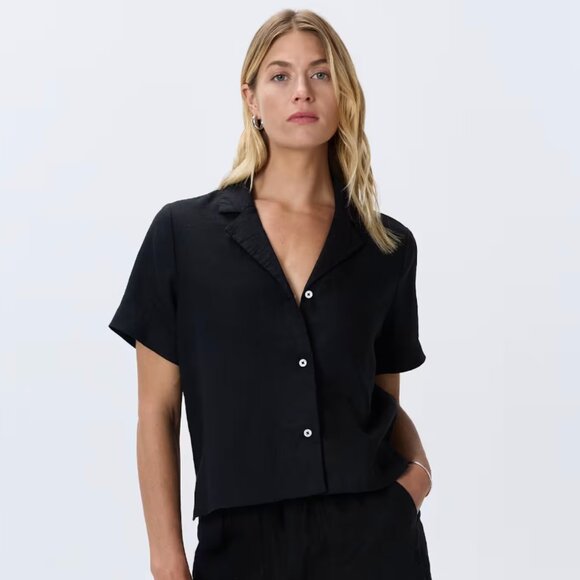 Quince Linen Blouse - Picture 1 of 4